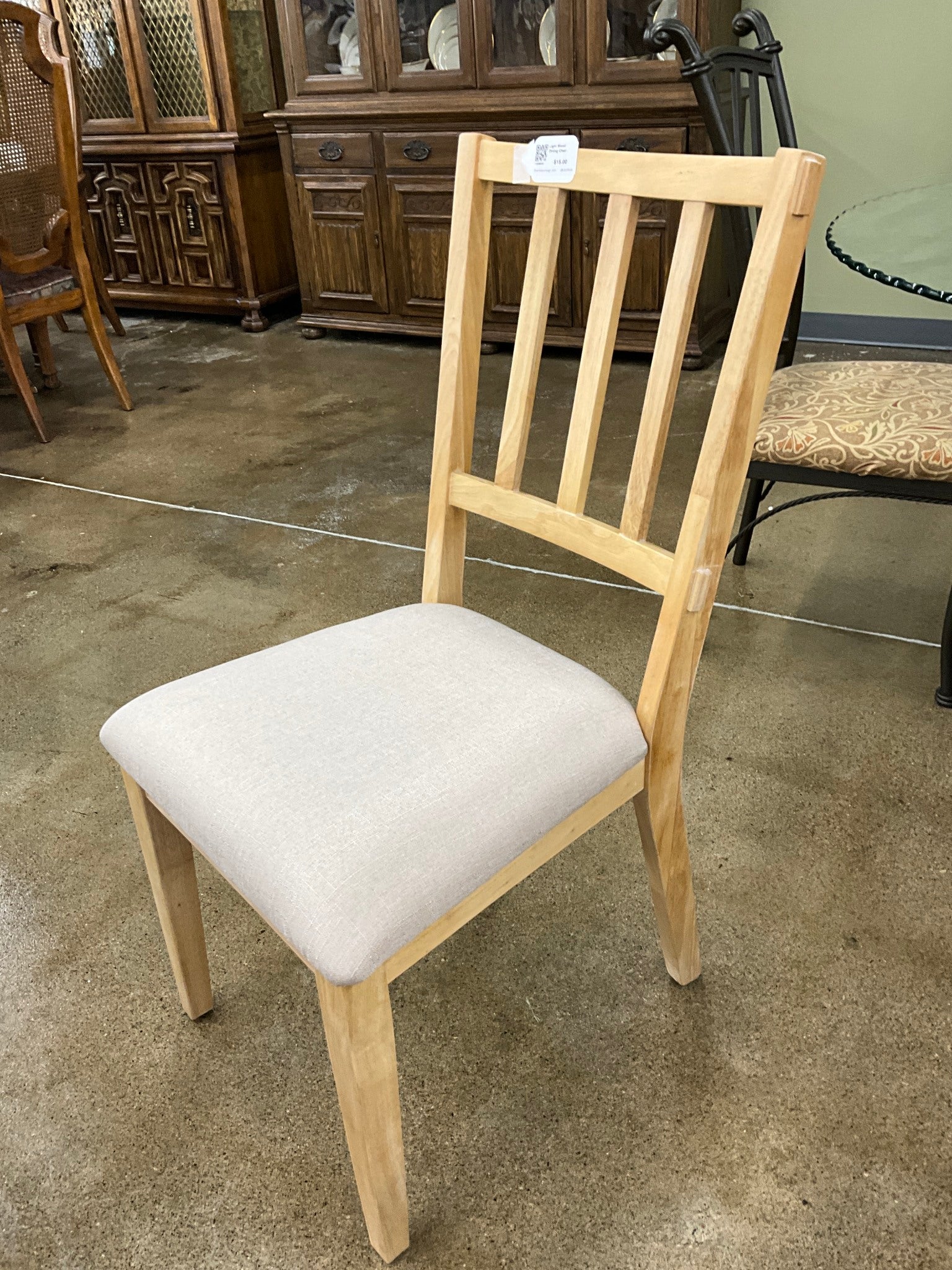 Light Wood Dining Chair