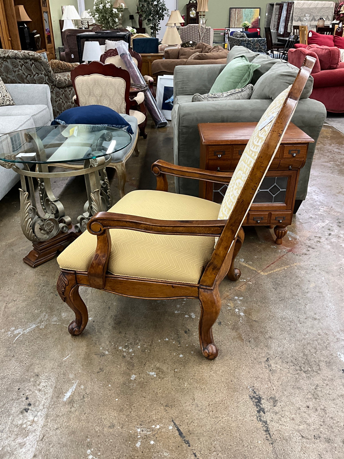 Yellow Arm Chair