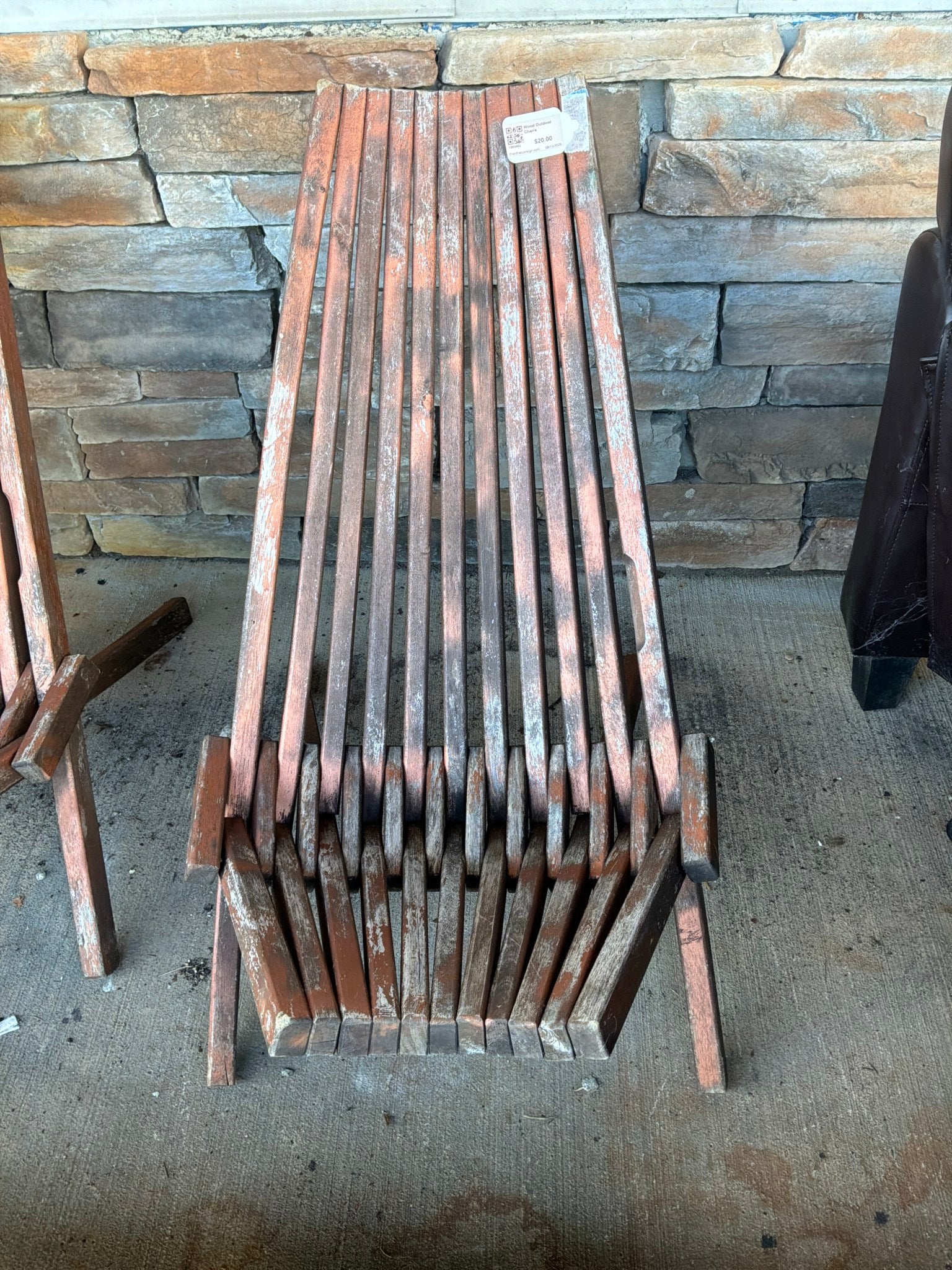 Wood Outdoor Chair
