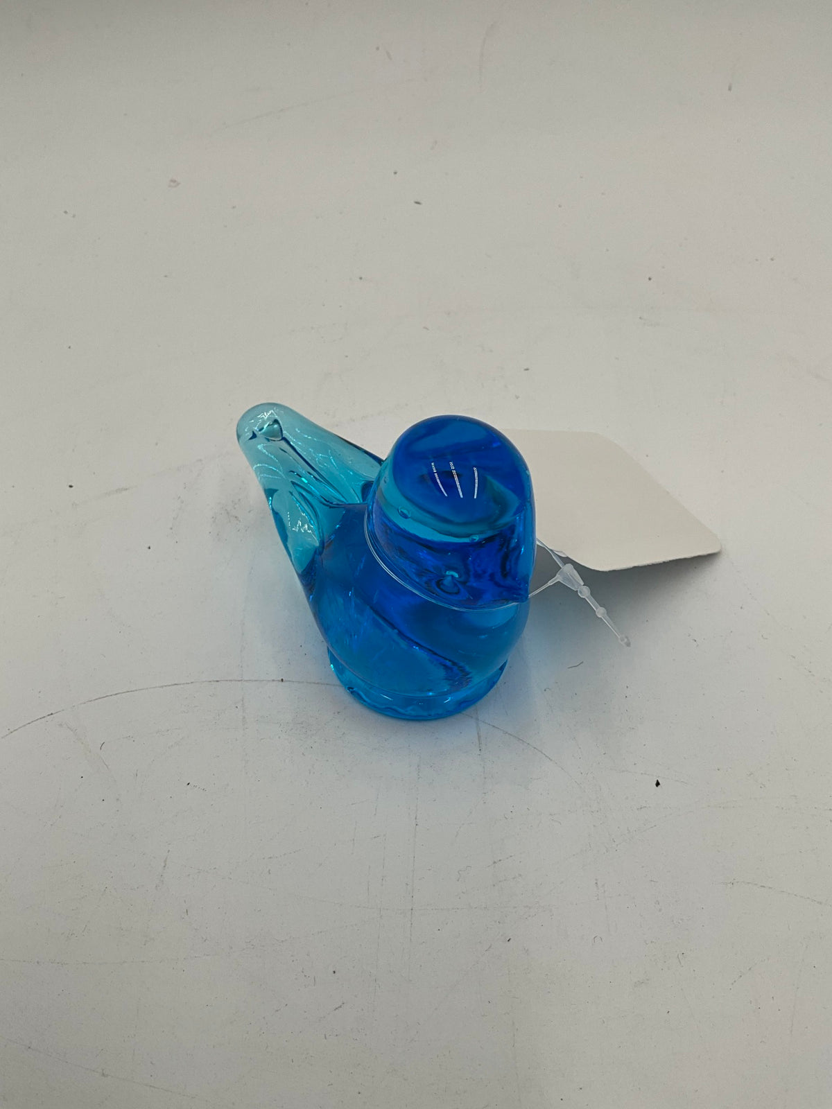 Ron Ray Signed Blue Bird Paper Weight