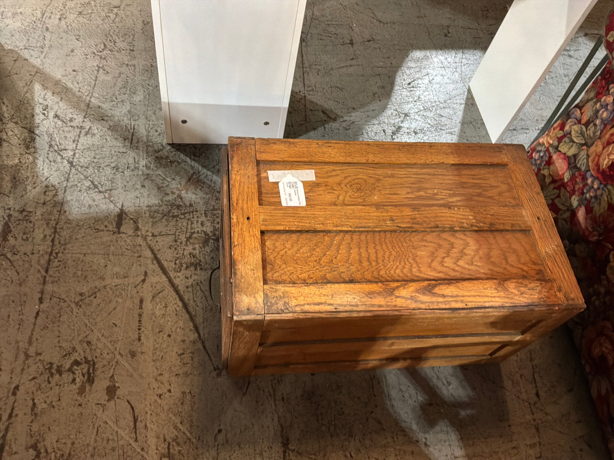 Wood Antique File Cabinet