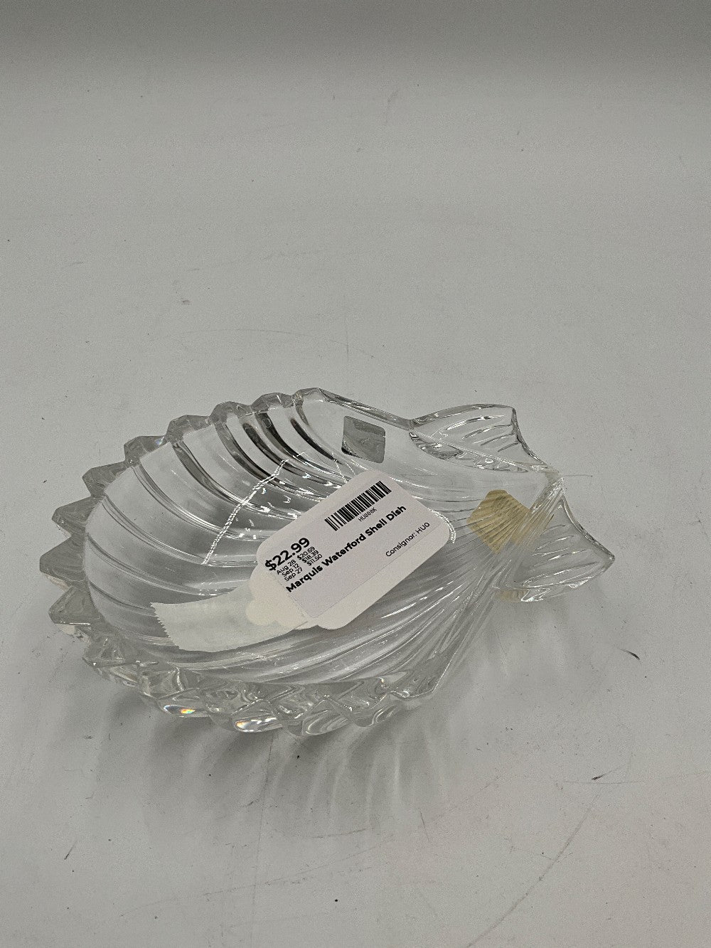 Marquis Waterford Shell Dish
