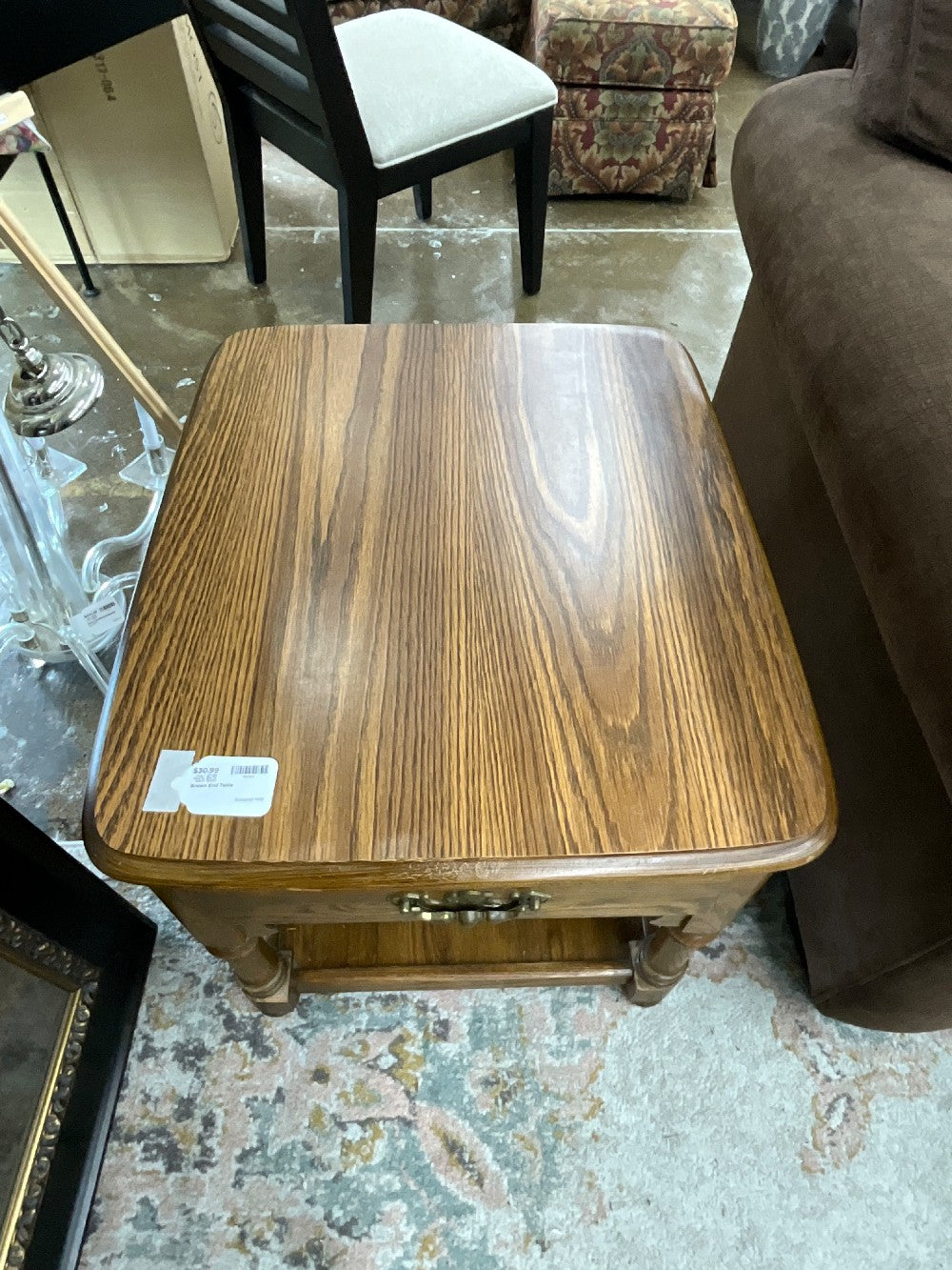 Brown End Table