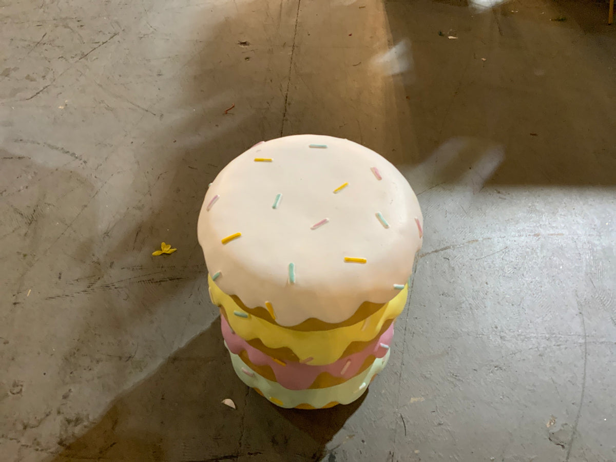 Stacked Donut Stool