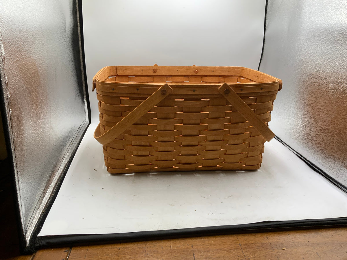 Longaberger 1993 Basket with 2 Handles