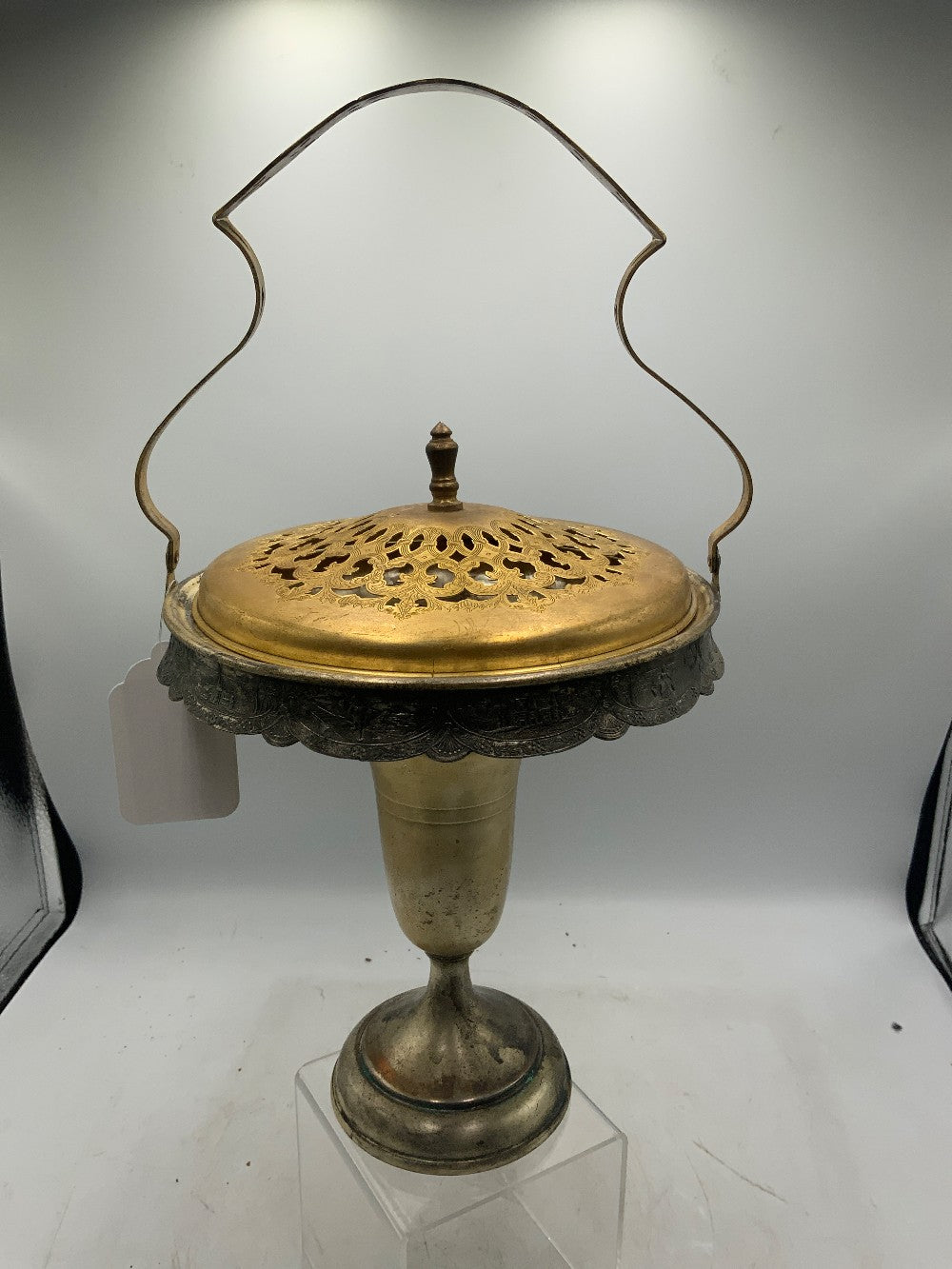 Vintage Brass Brazier