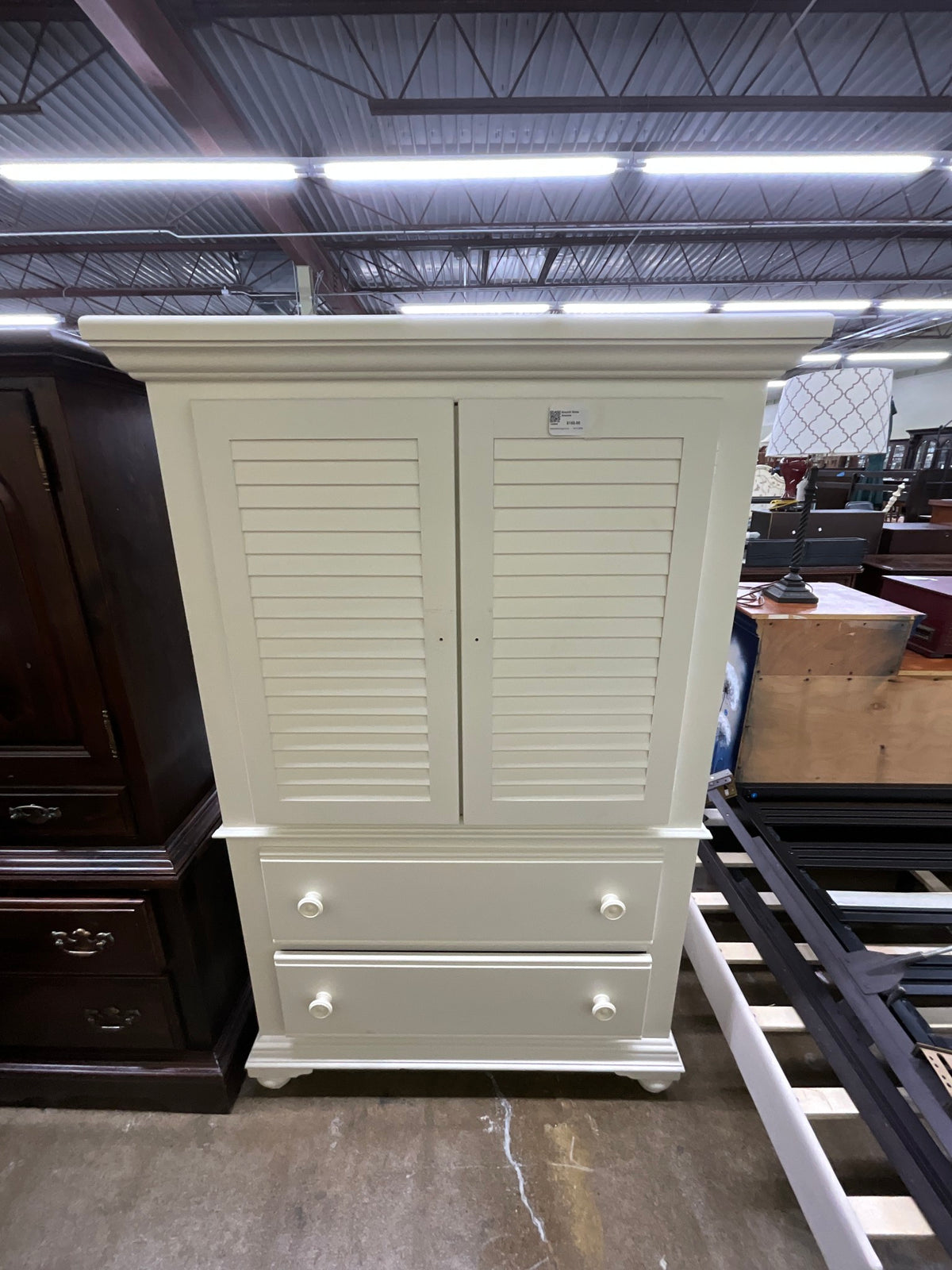 Broyhill White Armoire