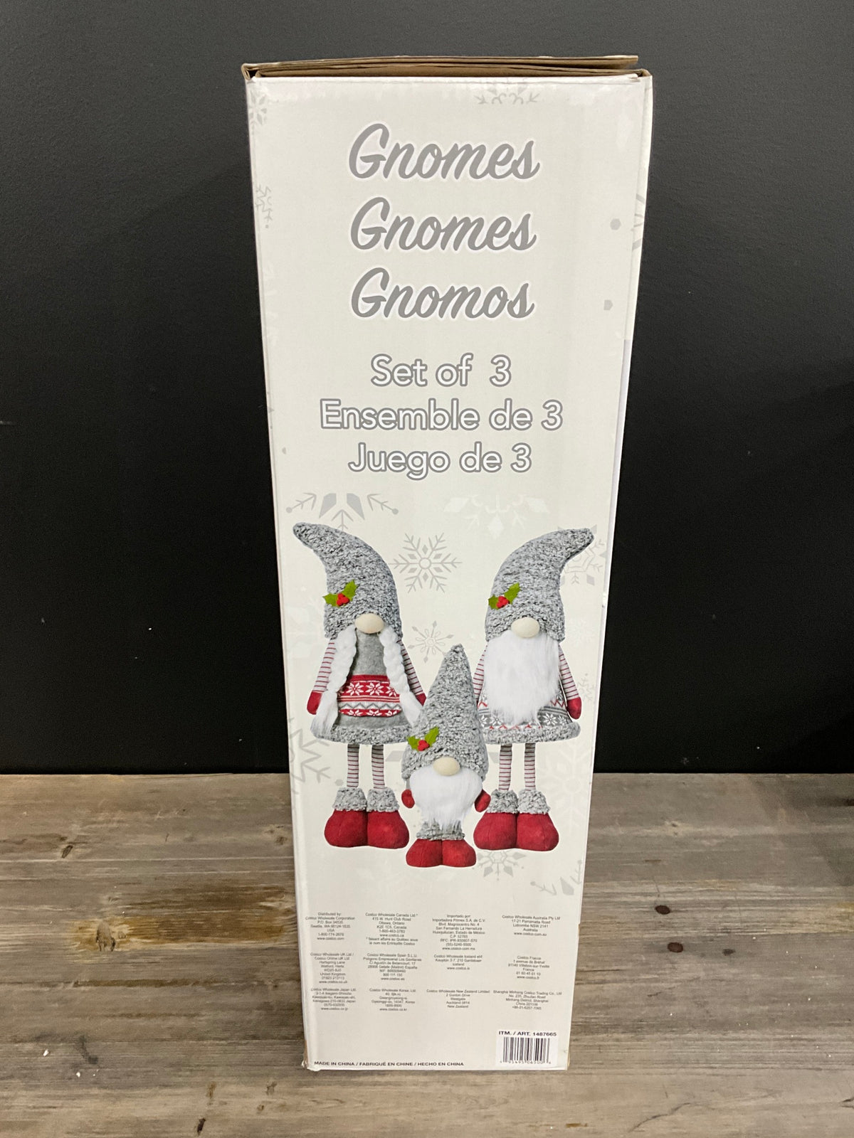 Set of 3 Gnomes
