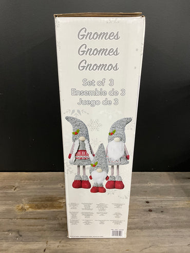 Set of 3 Gnomes