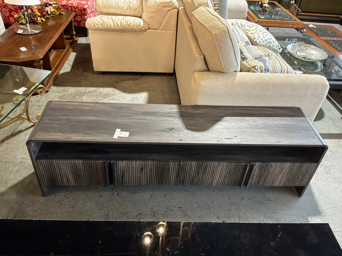 Black/ Wood TV Stand