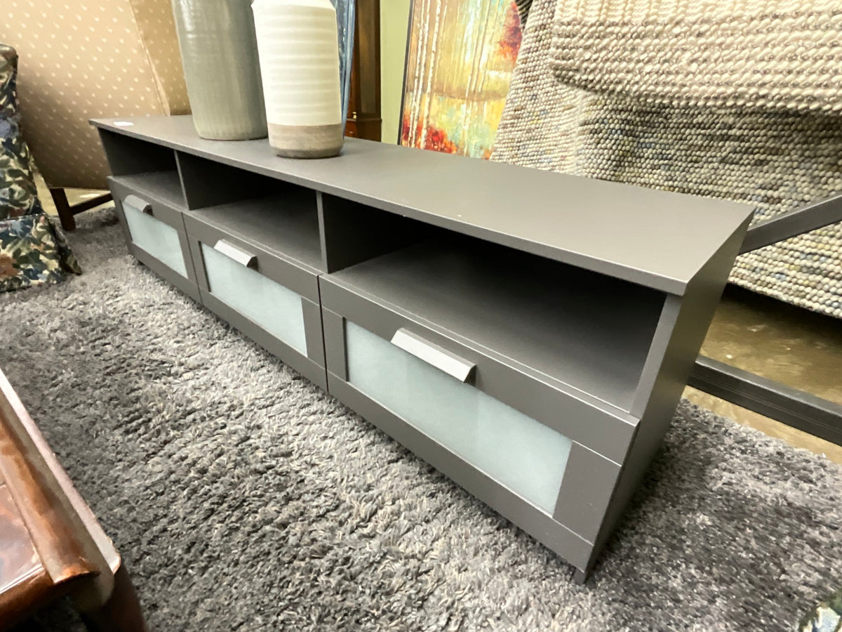 Wood & Metal TV Stand