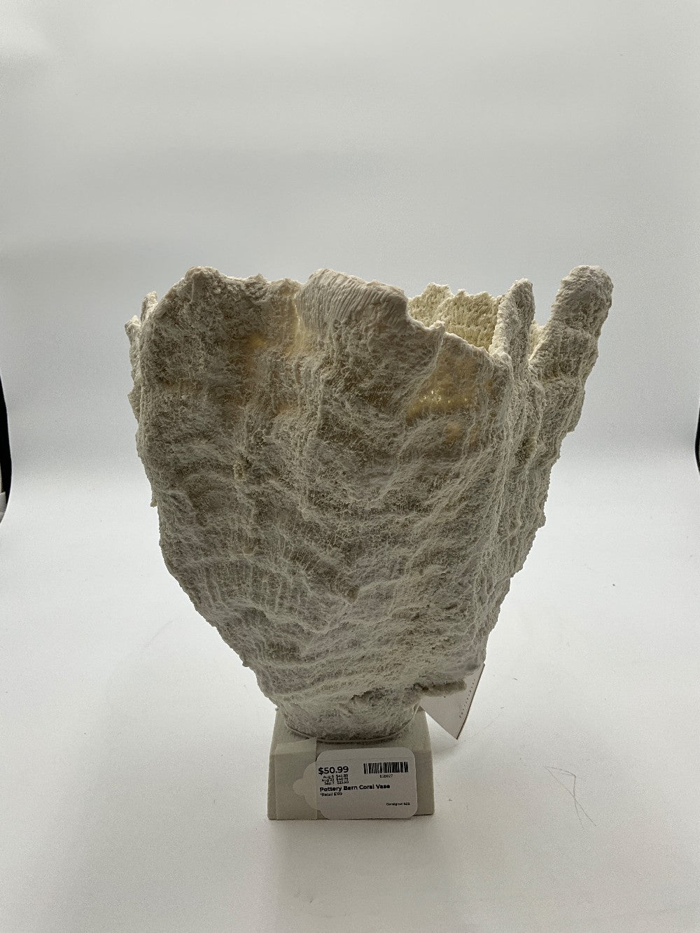 Pottery Barn Coral Vase