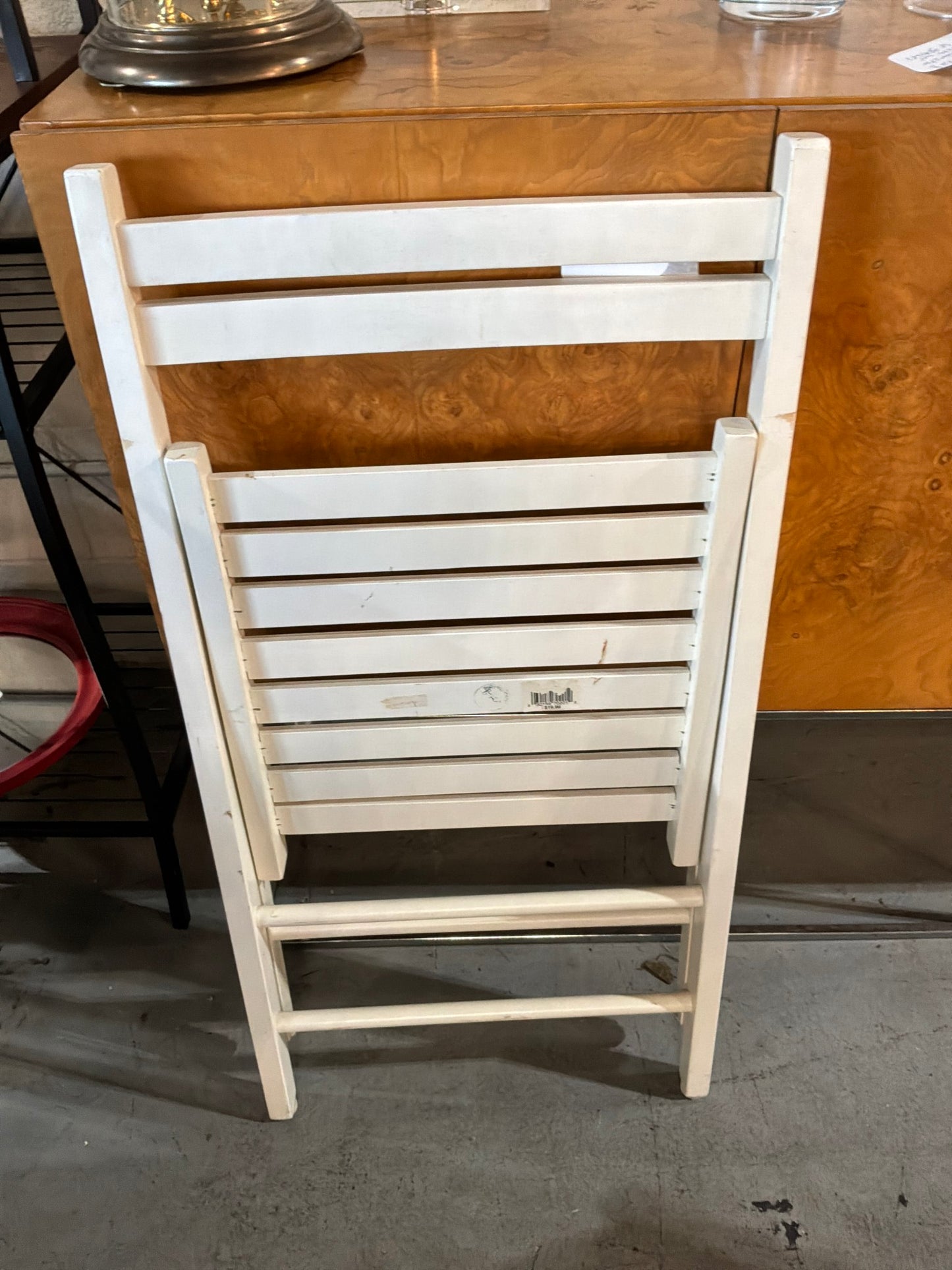 Wood Fold Up Chair