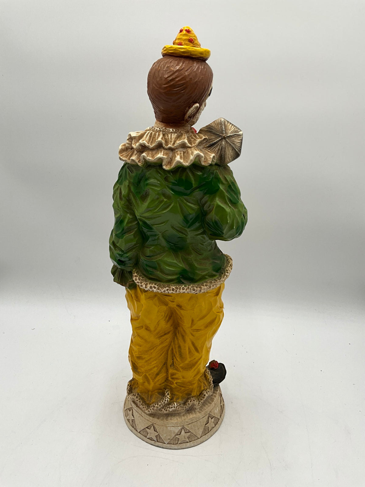 Vtg. MCM Universal Statuary Clown W/Cane