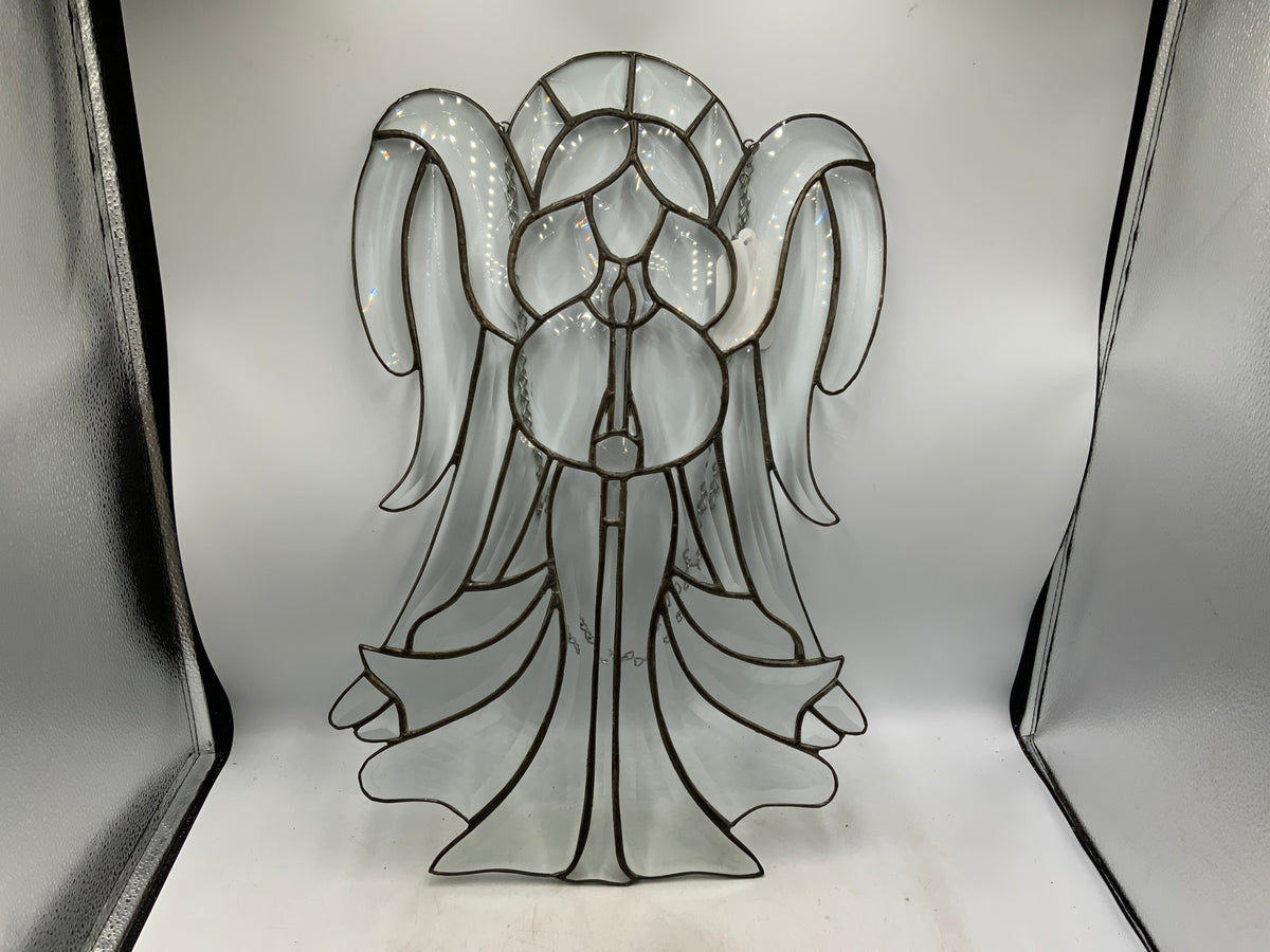 Lg Angel Stained Glass Sun Catcher