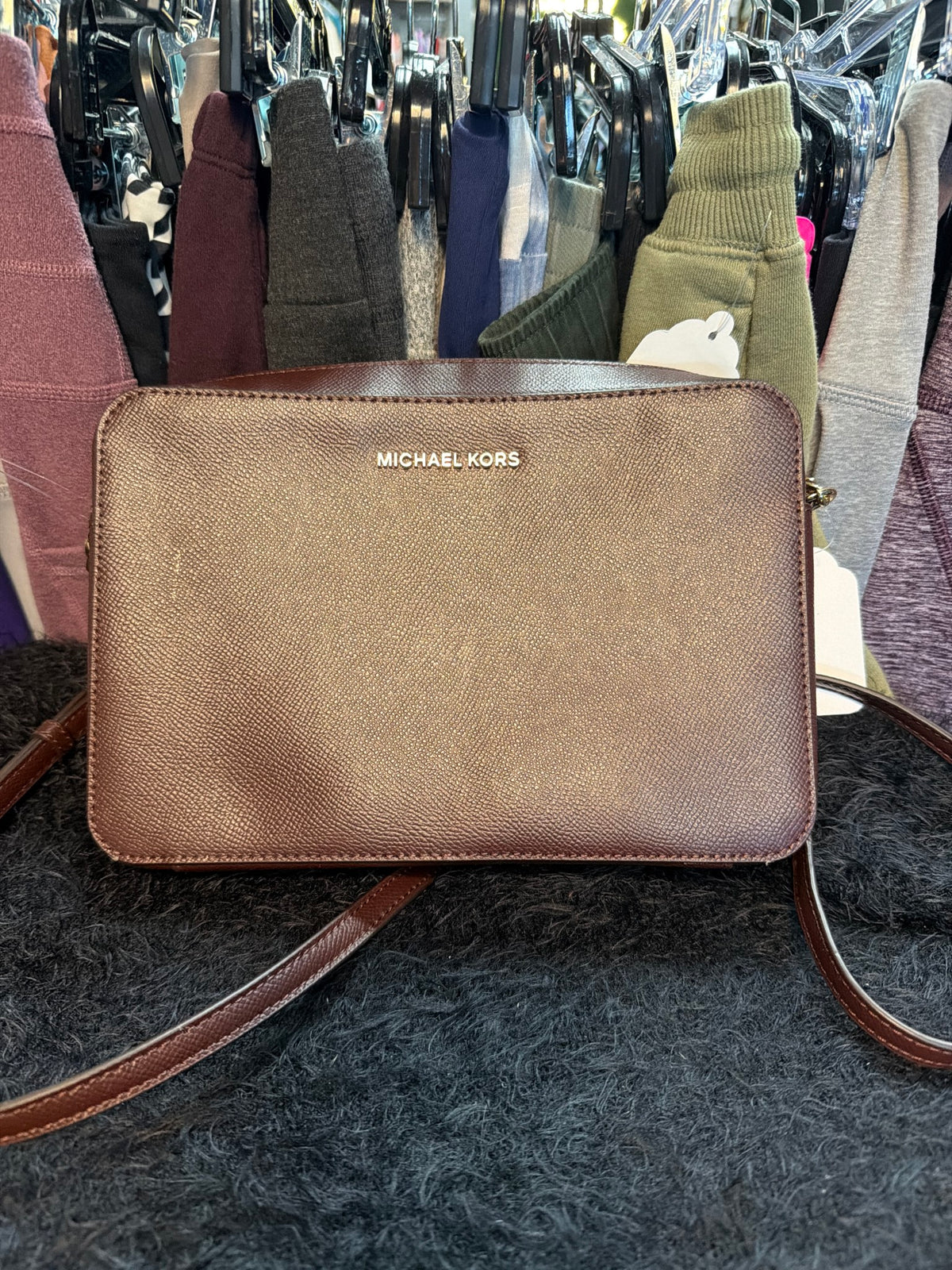 Michael Kors Burgundy Crossbody