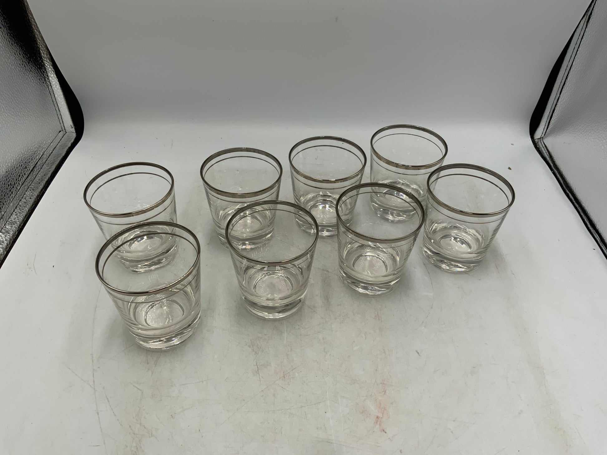 MCM Low Ball Glasses Set of 8