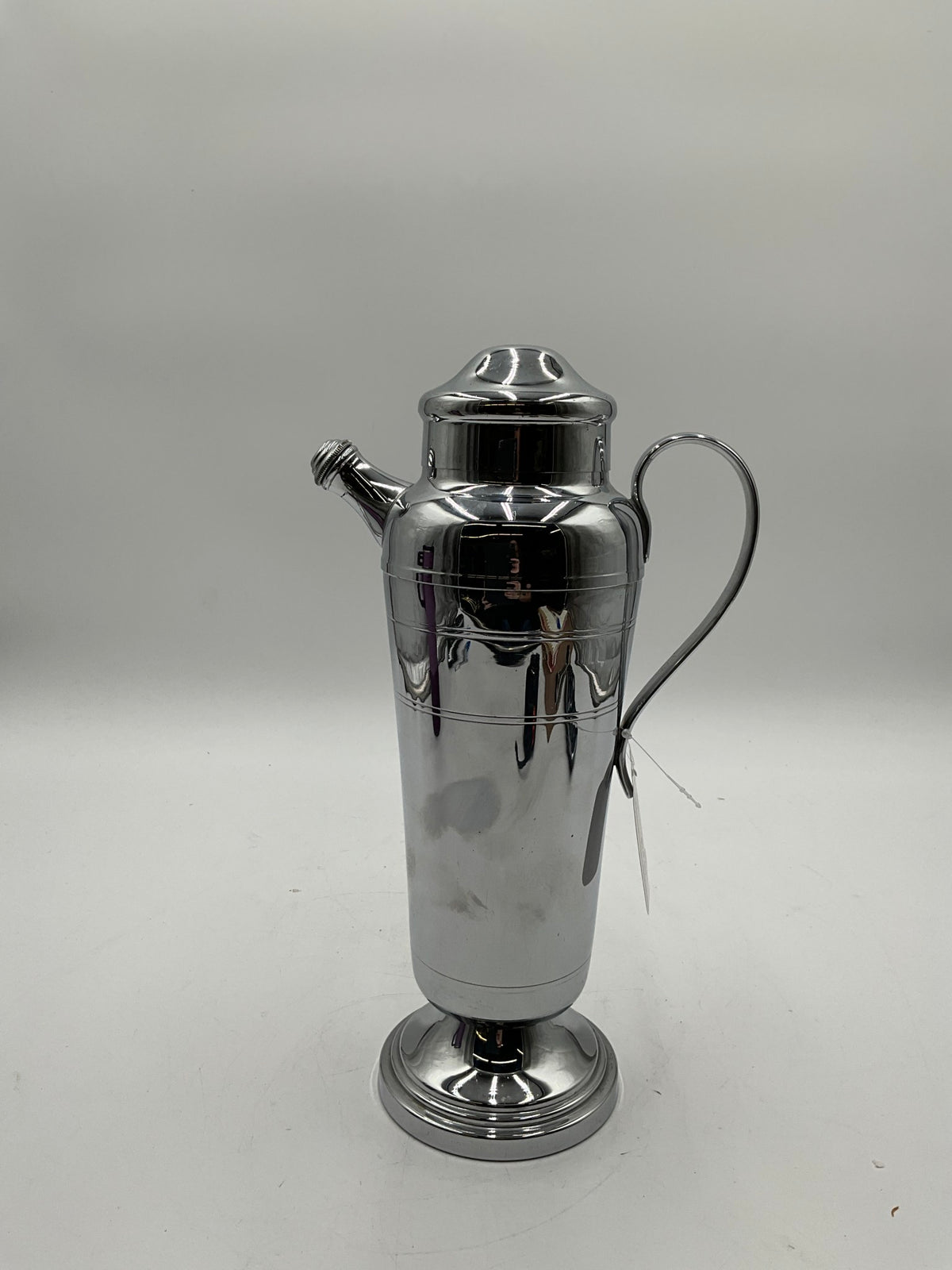 Vtg Farberware Art Deco Chrome Cocktail Shaker/ Pitcher