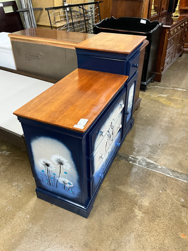 Blue Hand Painted Dresser