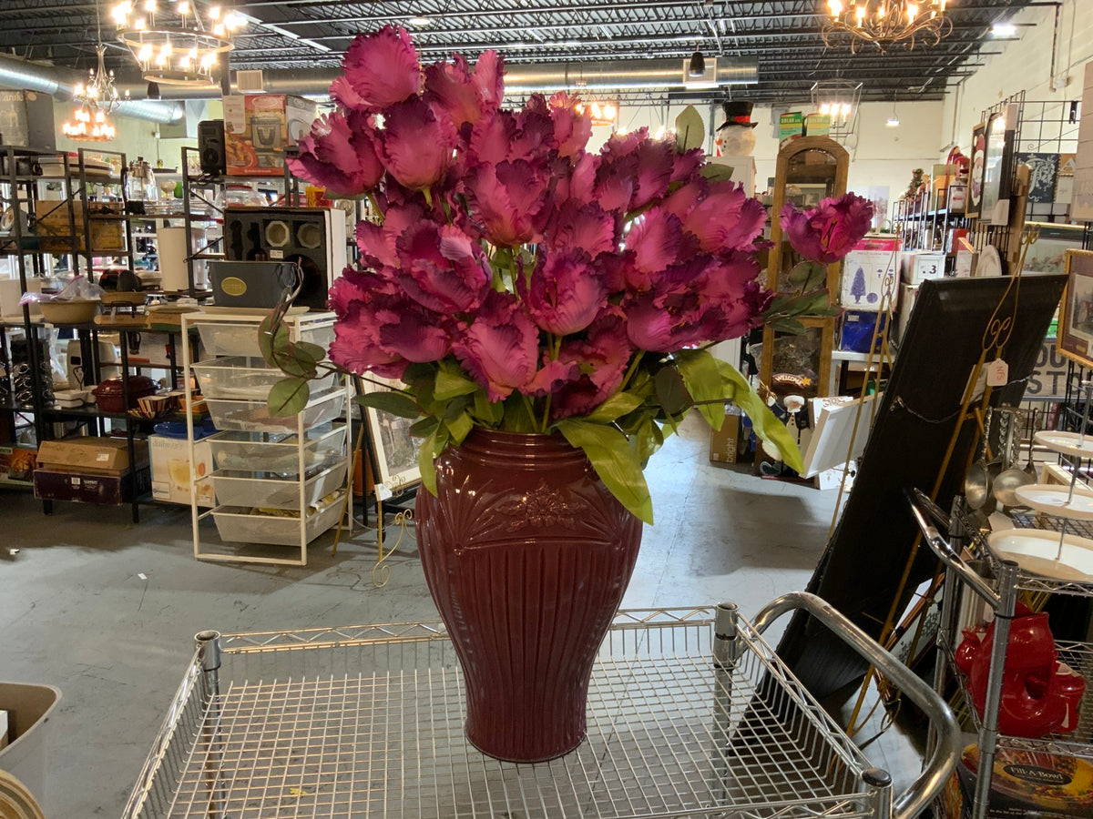 Lg Purple Floral