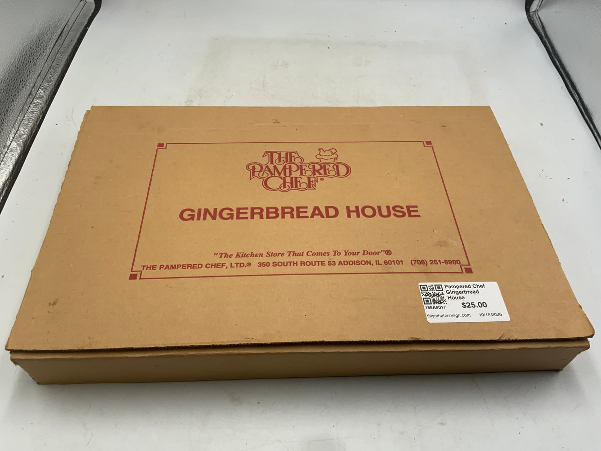 Pampered Chef Gingerbread House