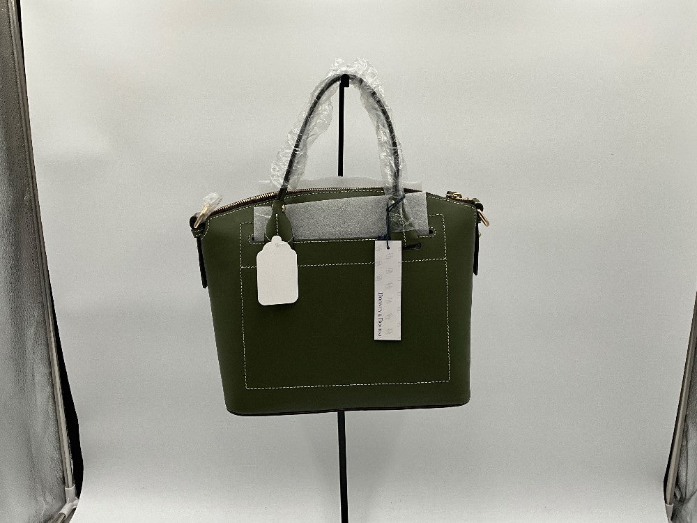 NWT! Dooney & Bourke Olive Domed Satchel