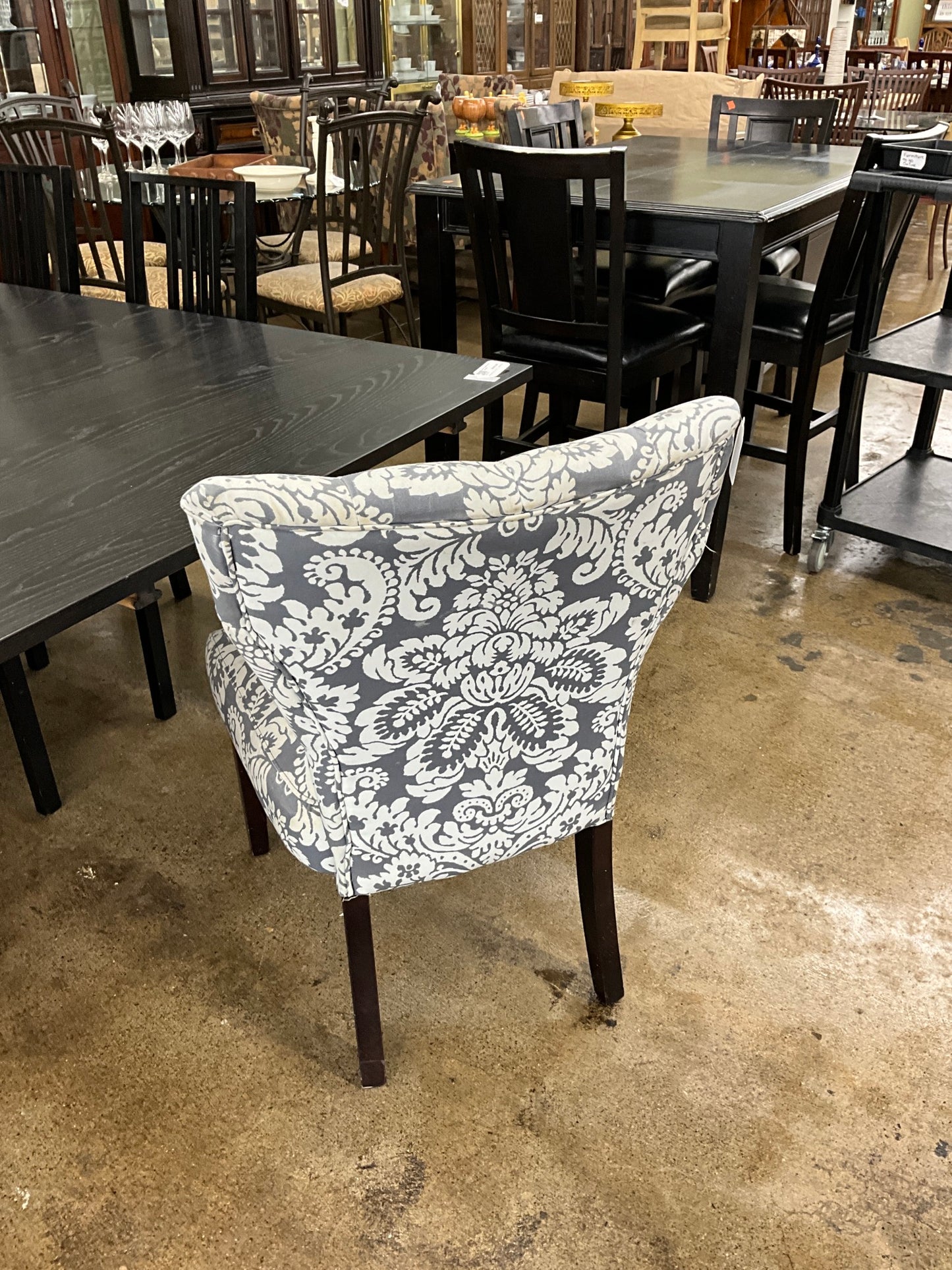 Grey Dining Chair - Stained