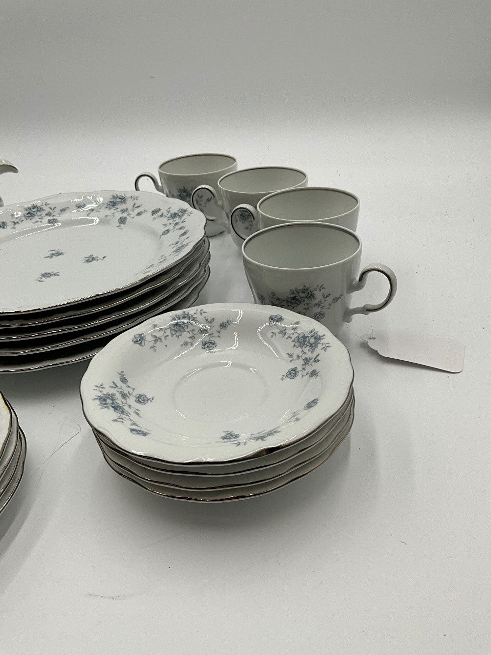 Johann Haviland 4 Place Setting With Extras and Gravy Boat