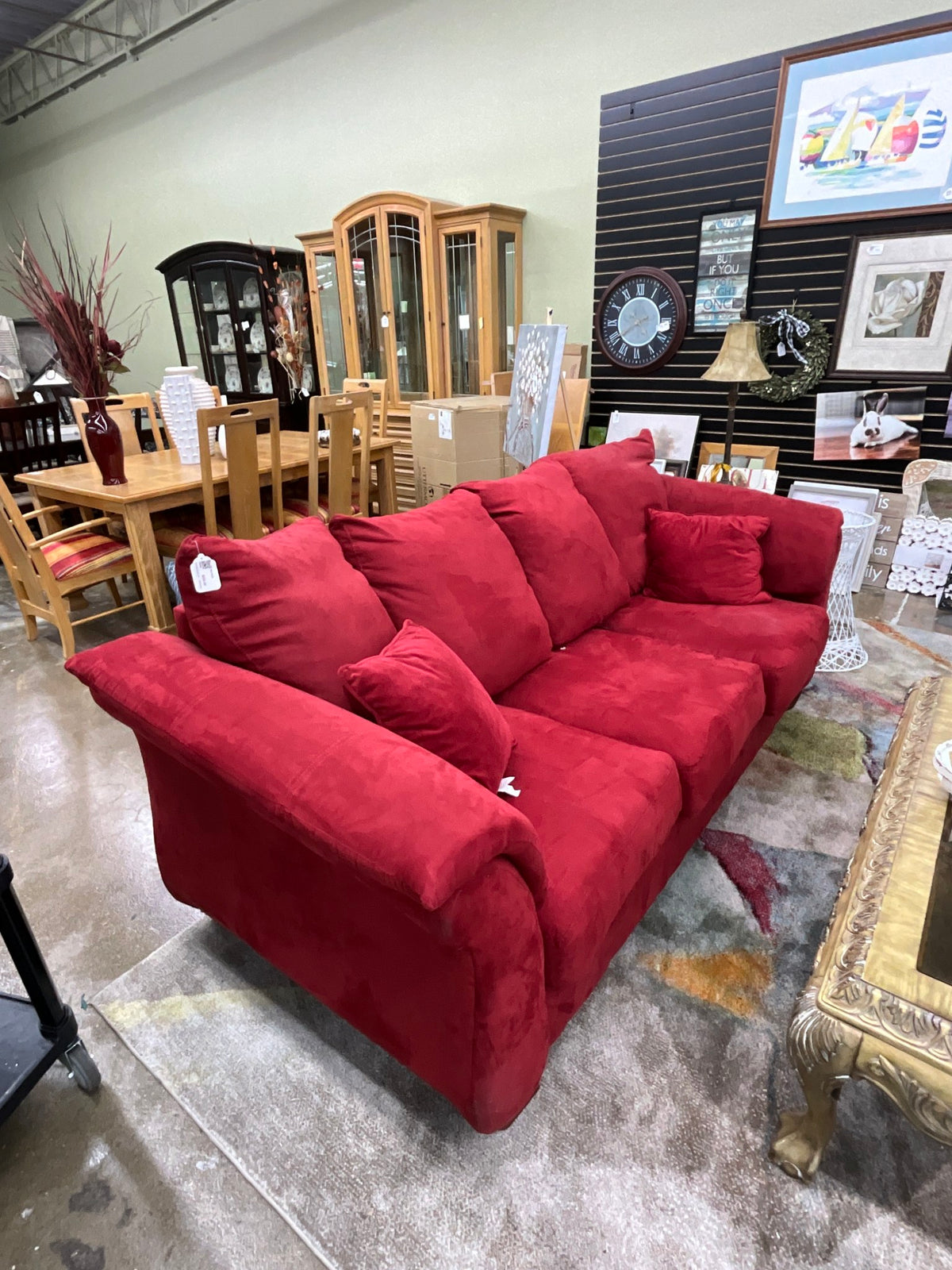 Red Sofa