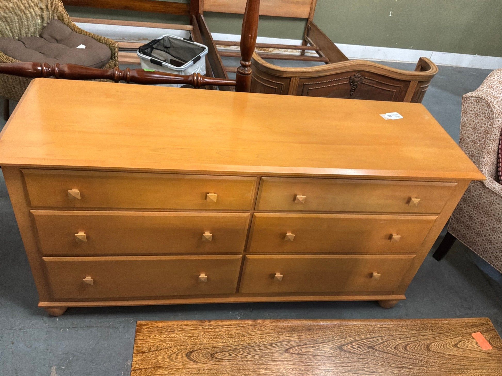 Light Wood Ethan Allen Dresser