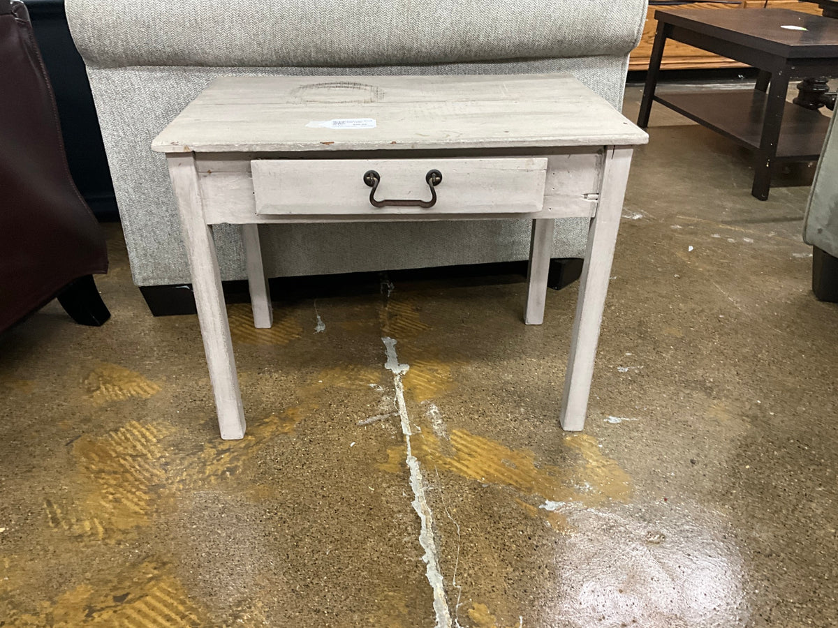 Small Light Wood Side Table