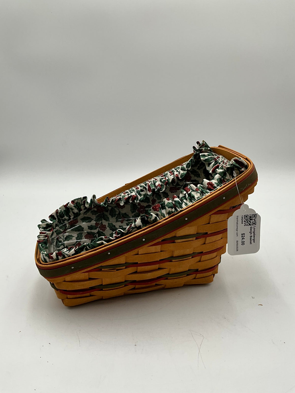 Longaberger Sleigh Basket