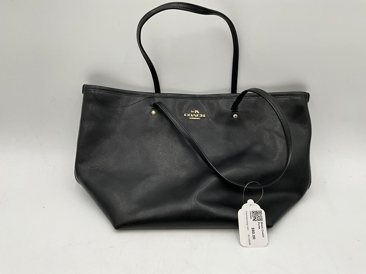 Black Coach Purse