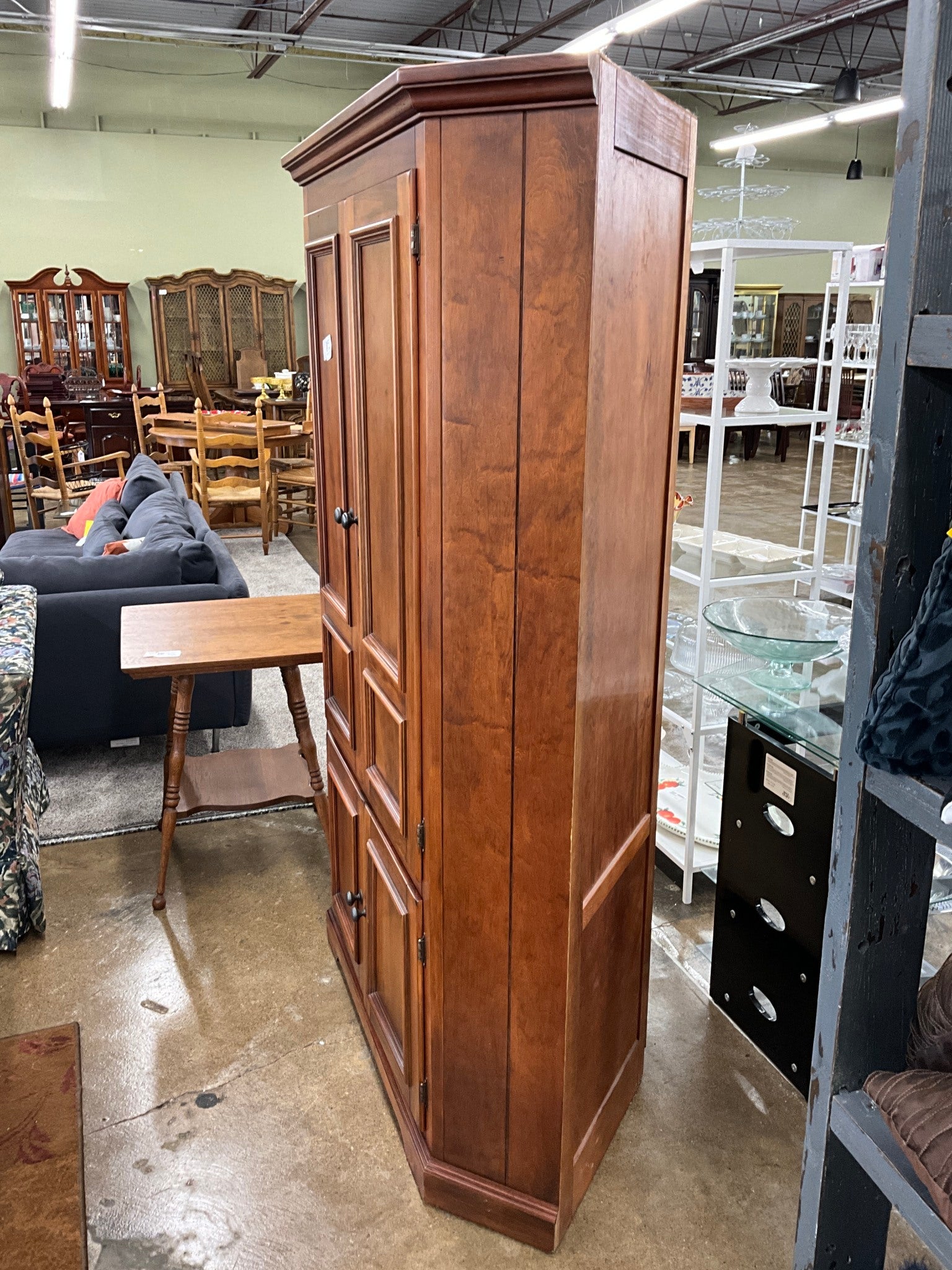 Corner TV Armoire