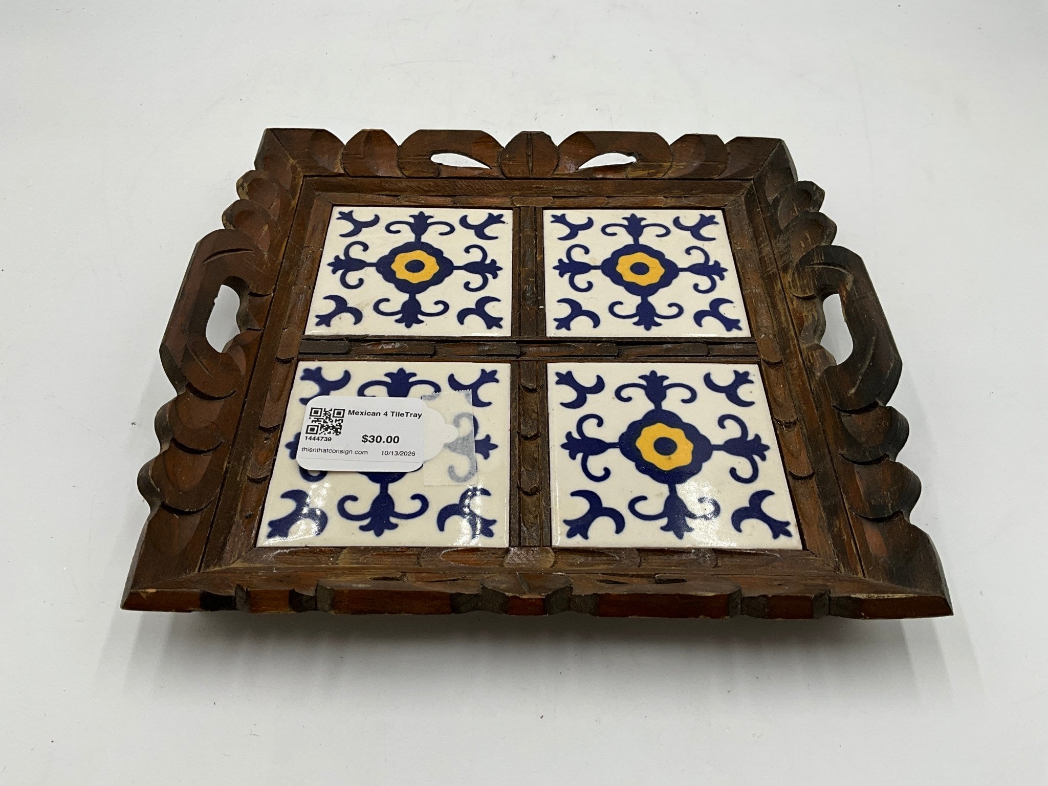Mexican 4 TileTray