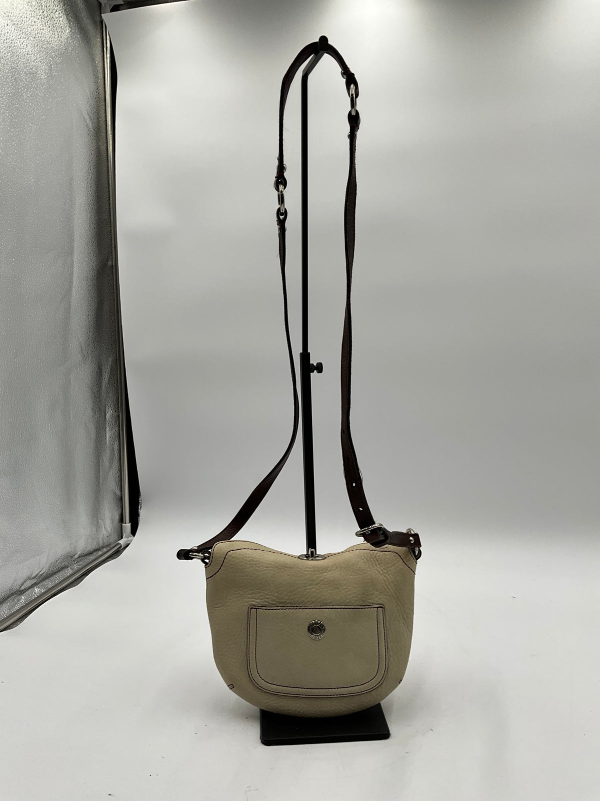 Cream Coach Crossbody