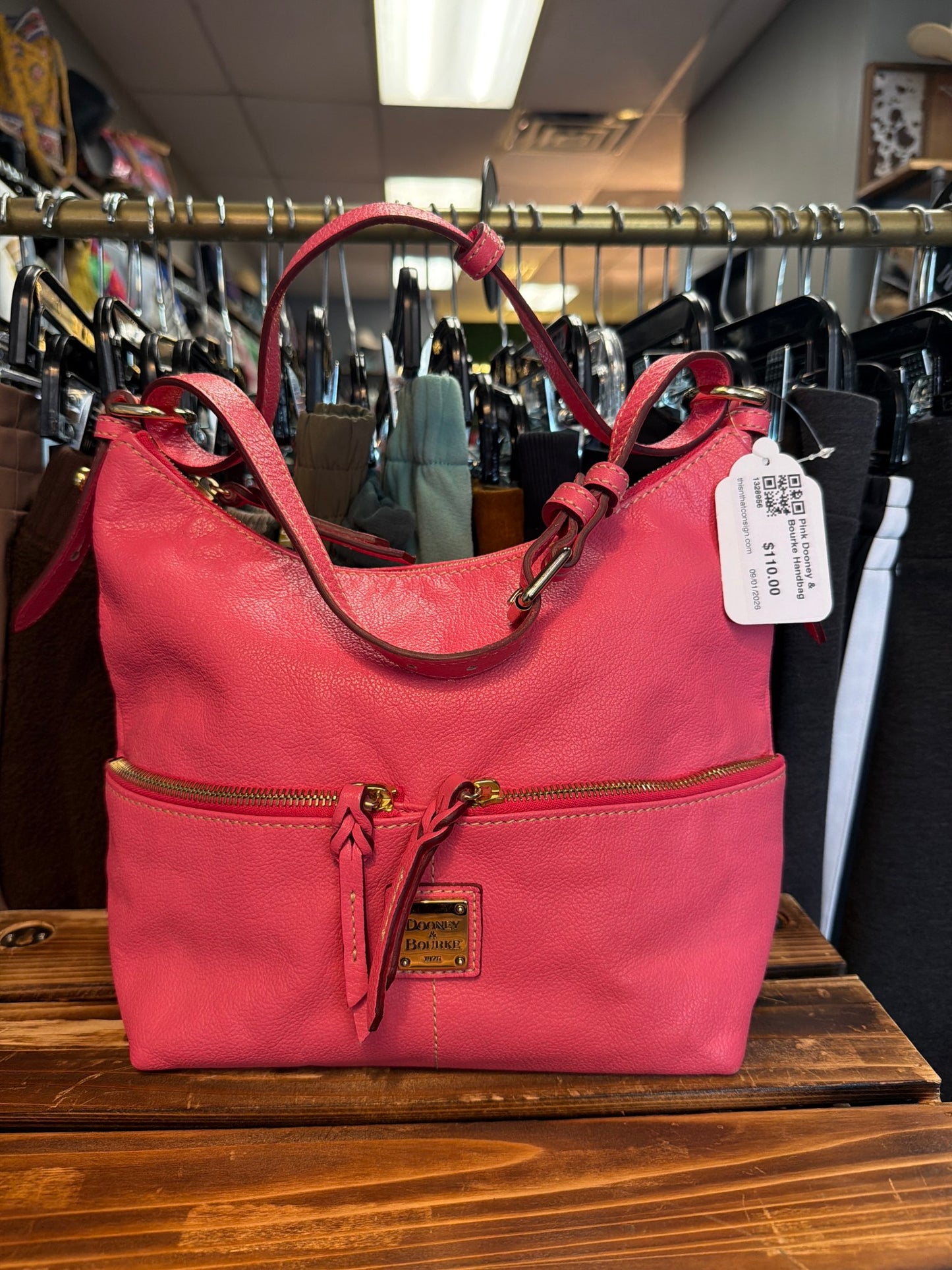 Pink Dooney & Bourke Handbag