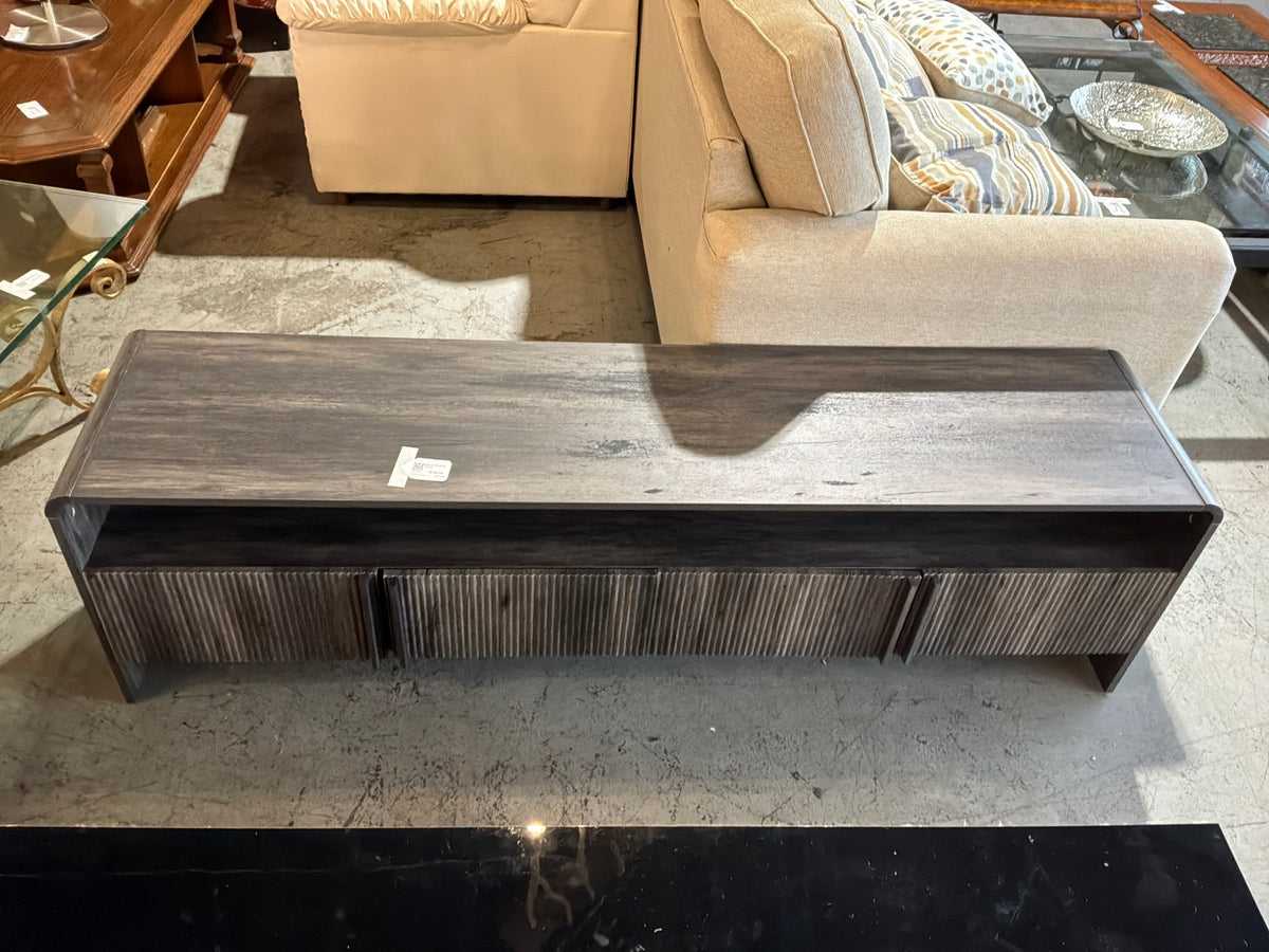 Black/ Wood TV Stand