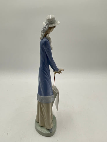 Lladro Victorian lady
