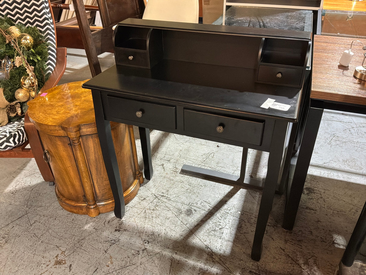 Black 2 Piece Desk