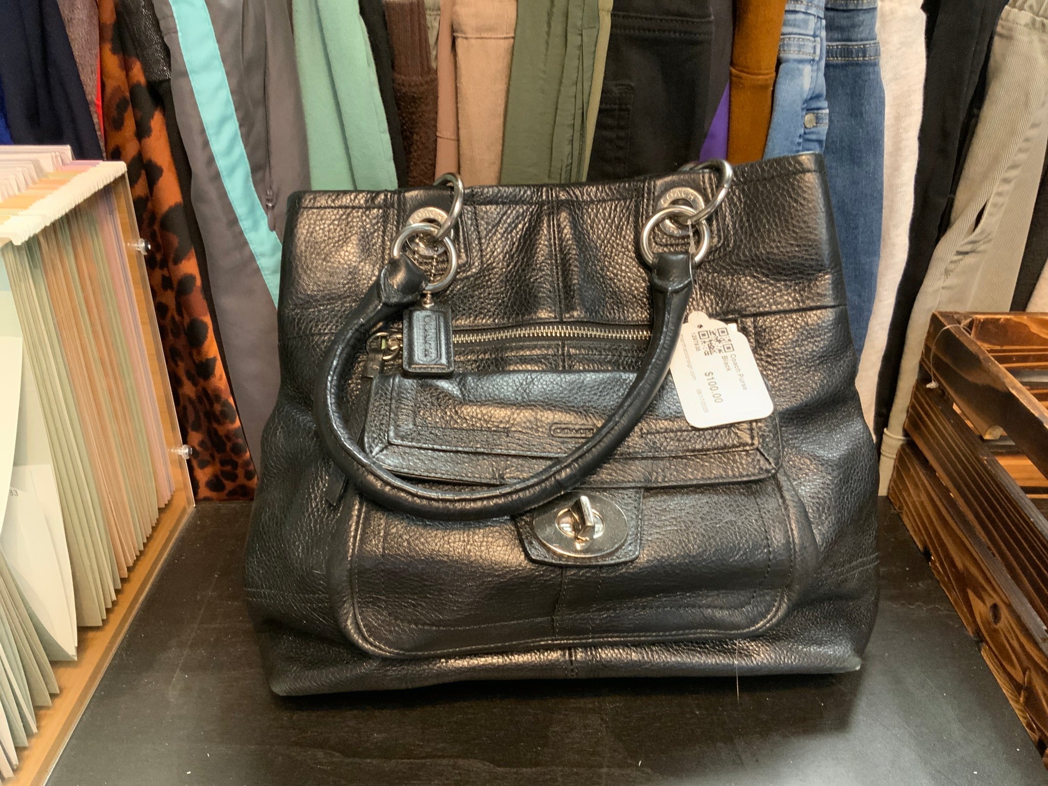 Coach Purse Black