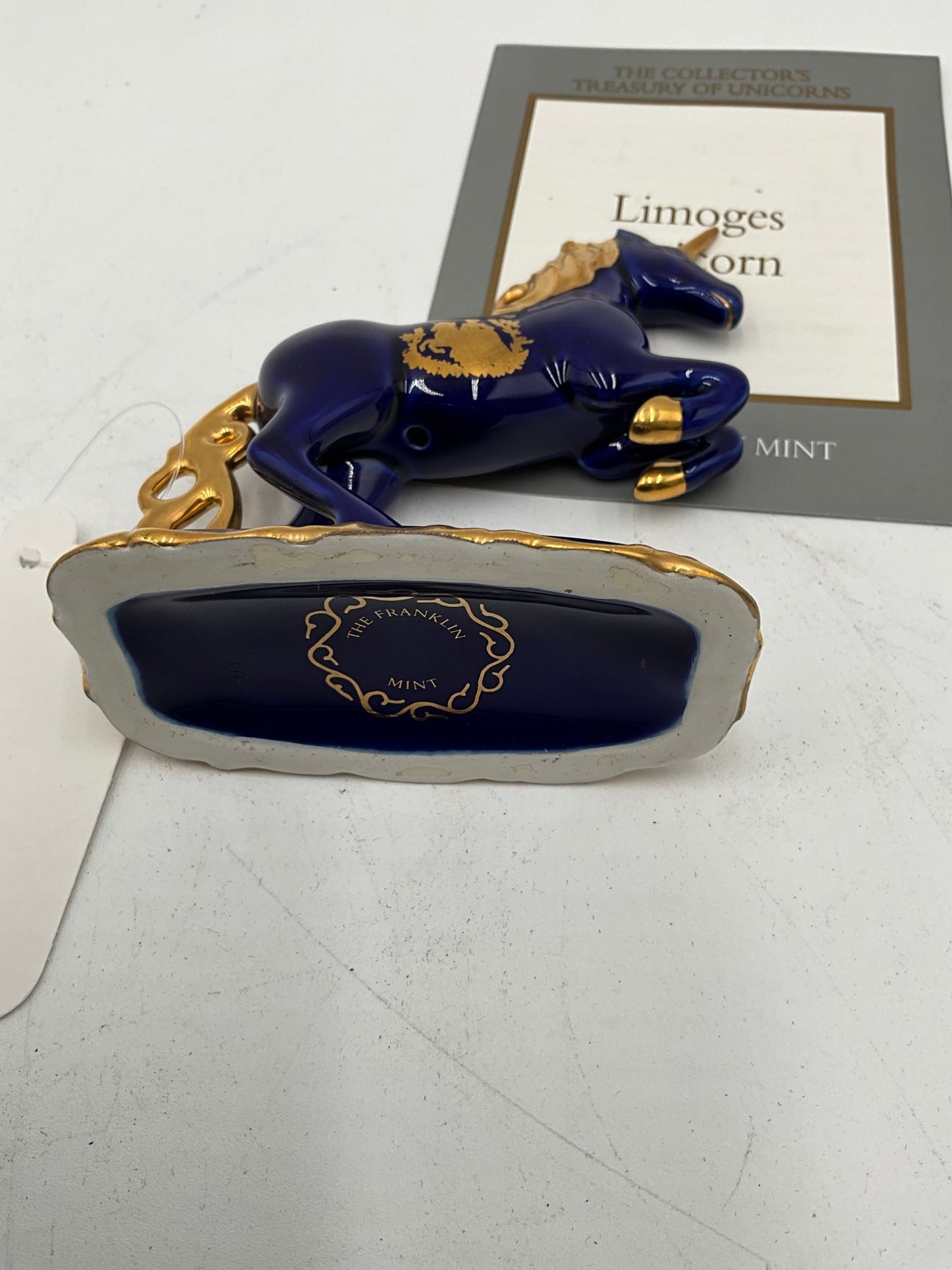 Franklin Mint Limoge Unicorn