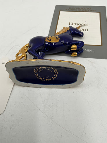 Franklin Mint Limoge Unicorn