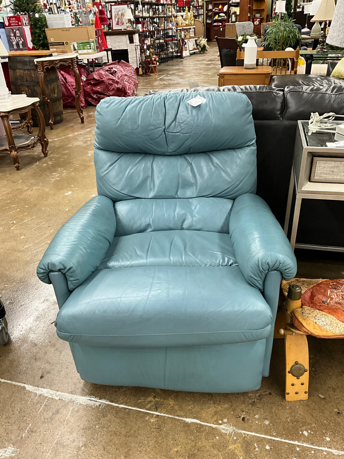Blue Recliner