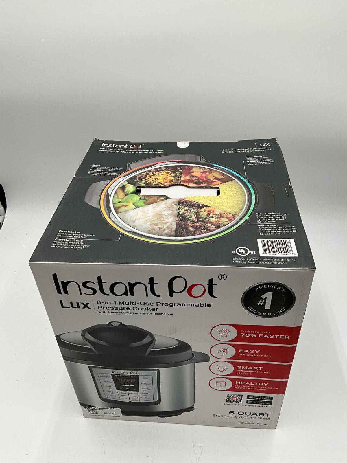 6qt Instant Pot in Box