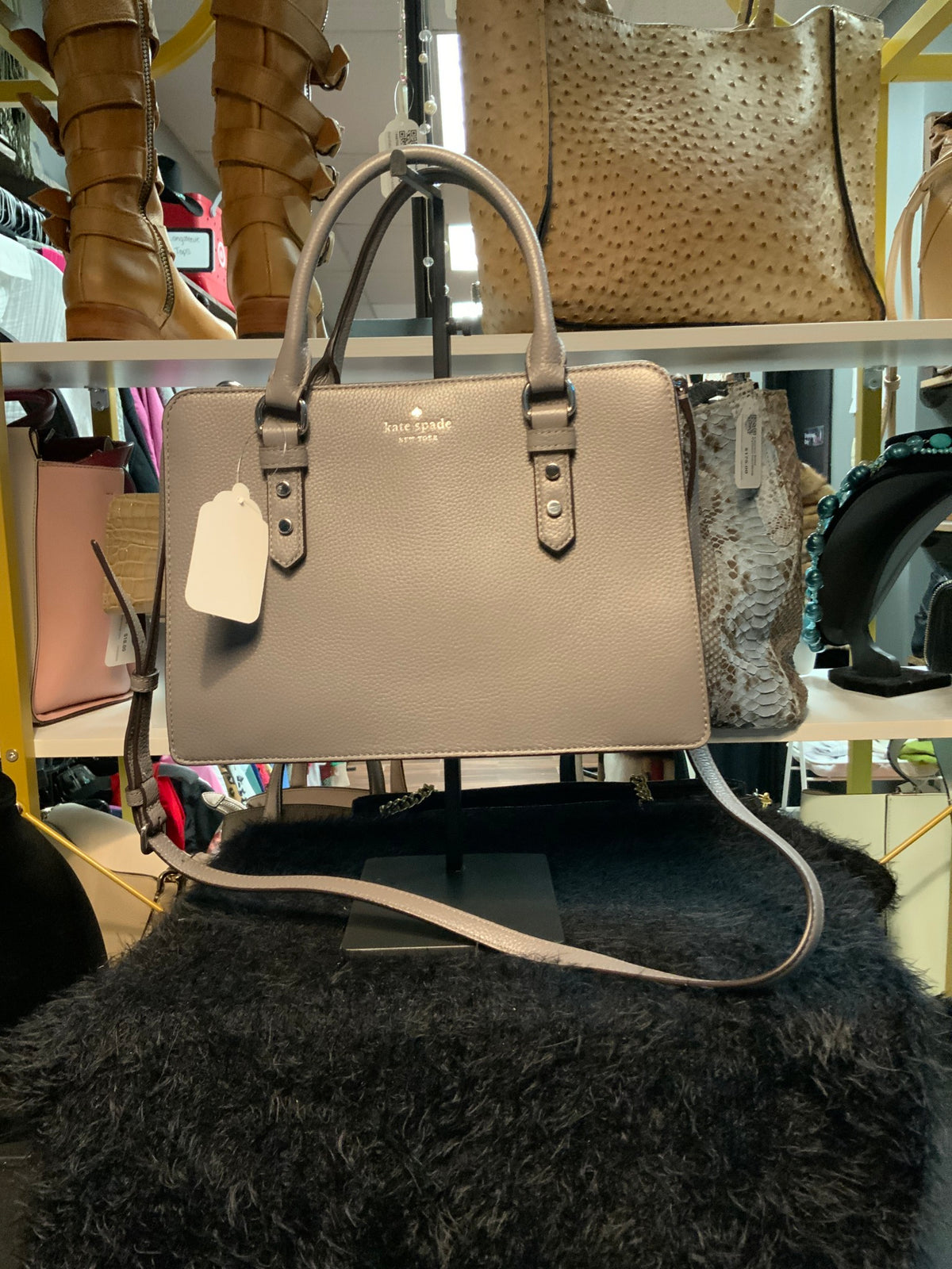 Kate Spade Grey Crossbody