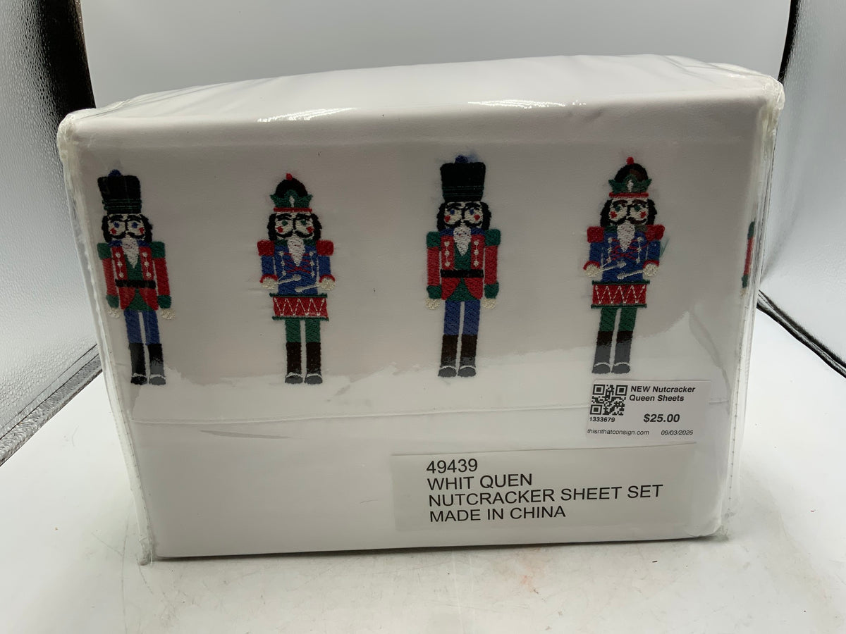 NEW Nutcracker Queen Sheets