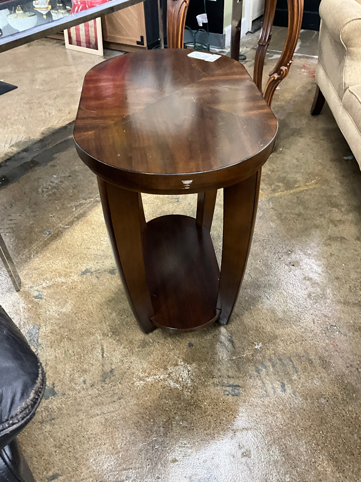 Klaussner Oval End Table
