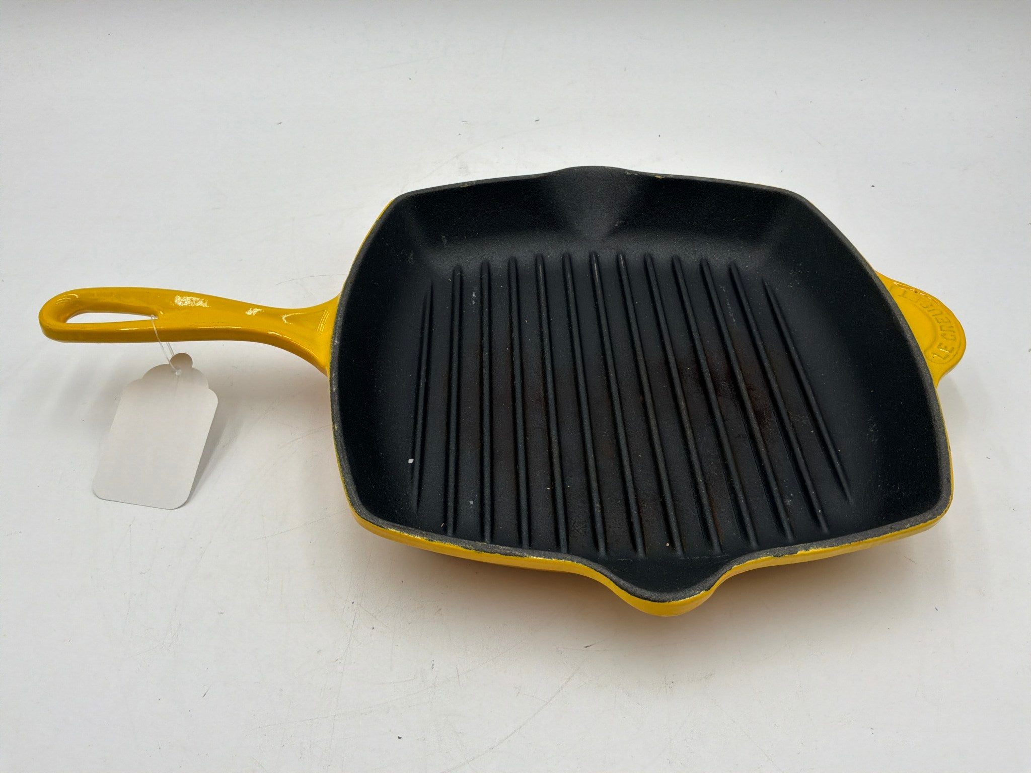 LeCreuset Yellow Sq Pan