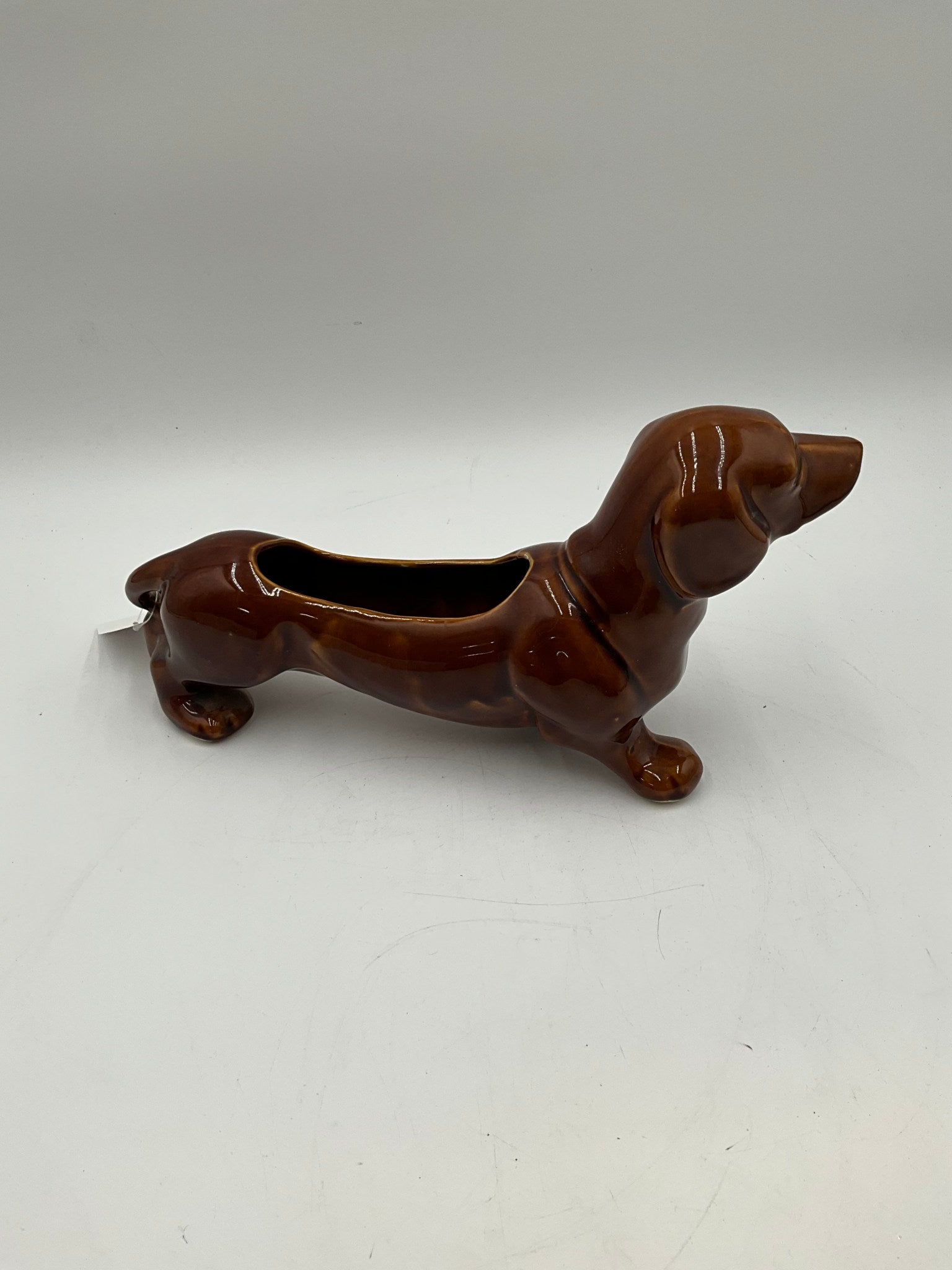 Vtg. Dachshund Planter